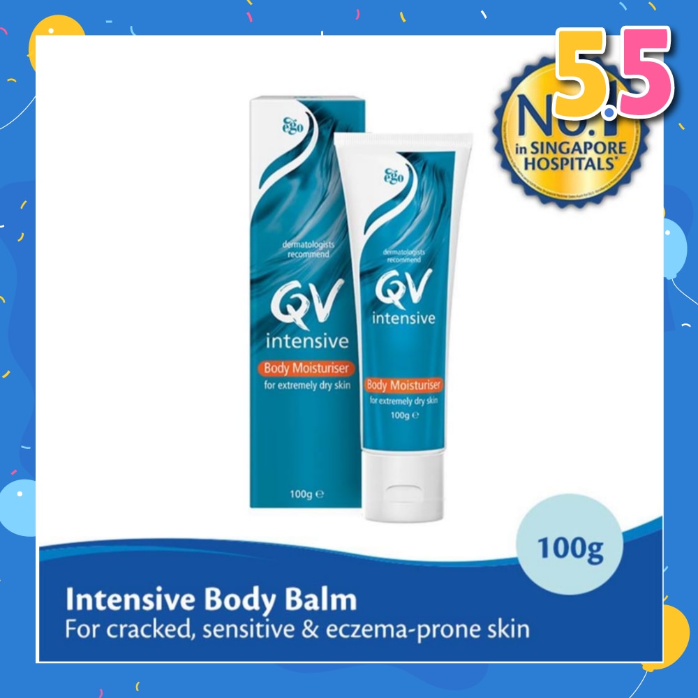 Intensive Body Moisturiser (Intensive Body Balm For Cracked + Sensitive & Eczema-Prone Skin) 100g