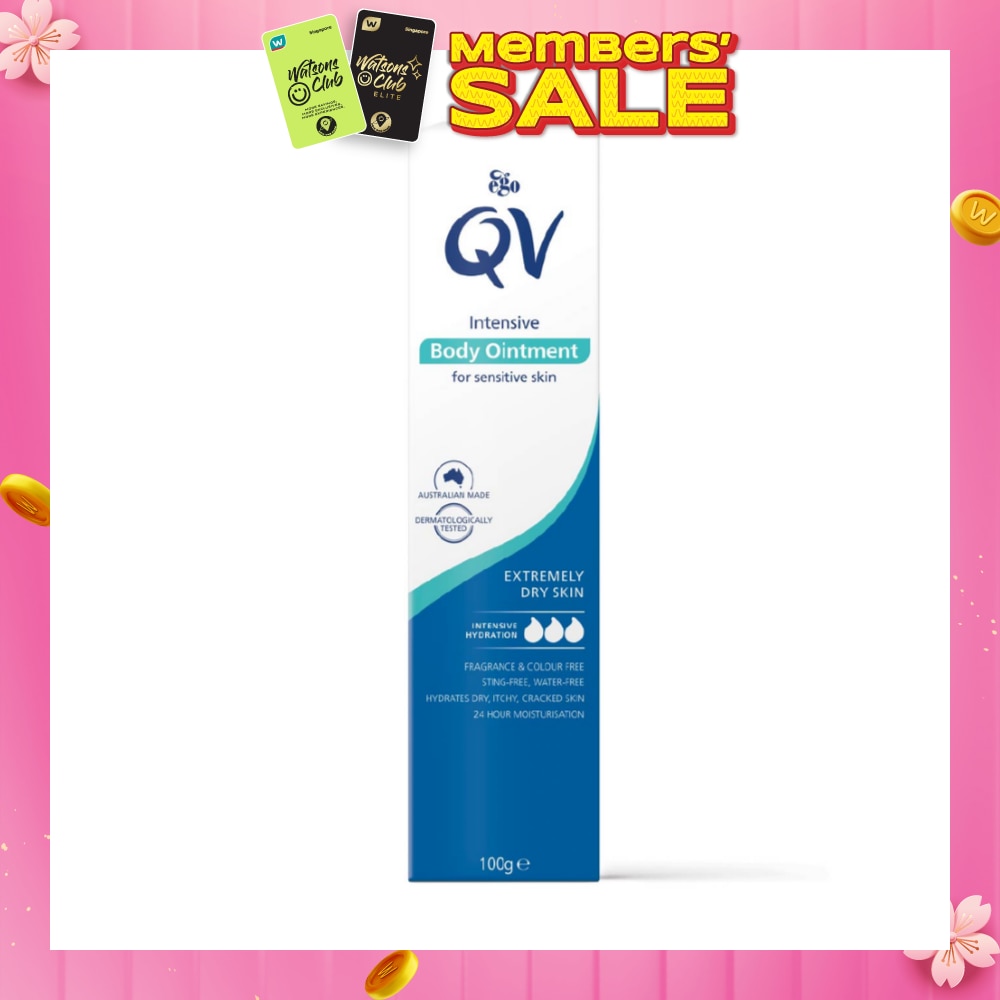 Intensive Body Moisturiser (Intensive Body Balm For Cracked + Sensitive & Eczema-Prone Skin) 100g