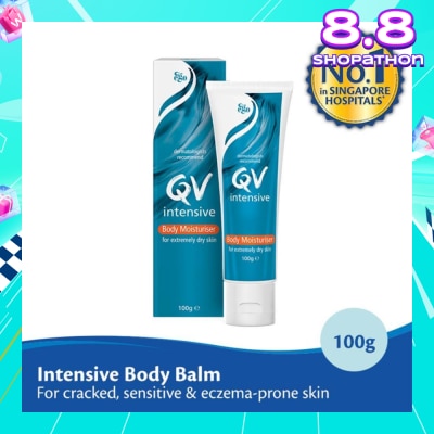 EGO QV Intensive Body Moisturiser (Intensive Body Balm For Cracked + Sensitive & Eczema-Prone Skin) 100g
