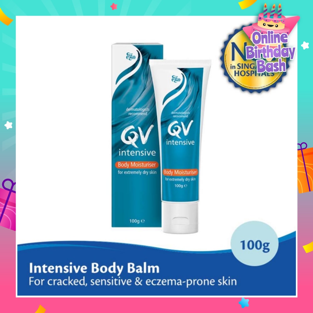 Intensive Body Moisturiser (Intensive Body Balm For Cracked + Sensitive & Eczema-Prone Skin) 100g