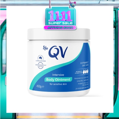 EGO QV Intensive Body Moisturiser (Intensive Body Balm For Cracked + Sensitive & Eczema Prone Skin) 450g image