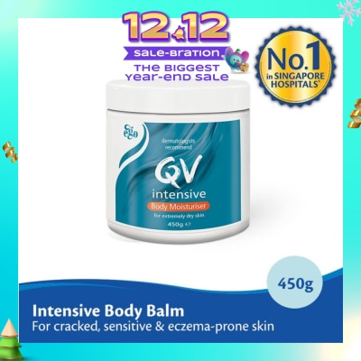 EGO QV Intensive Body Moisturiser (Intensive Body Balm For Cracked + Sensitive & Eczema-Prone Skin) 450g