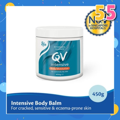 EGO QV Intensive Body Moisturiser (Intensive Body Balm For Cracked + Sensitive & Eczema-Prone Skin) 450g