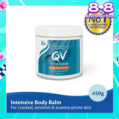 EGO QV Intensive Body Moisturiser (Intensive Body Balm For Cracked + Sensitive & Eczema-Prone Skin) 450g