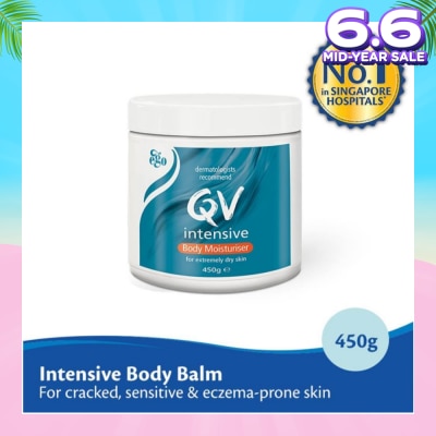 EGO QV Intensive Body Moisturiser (Intensive Body Balm For Cracked + Sensitive & Eczema-Prone Skin) 450g