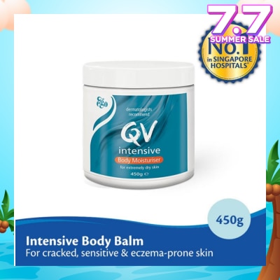 EGO QV Intensive Body Moisturiser (Intensive Body Balm For Cracked + Sensitive & Eczema-Prone Skin) 450g