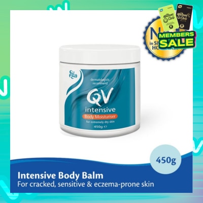 EGO QV Intensive Body Moisturiser (Intensive Body Balm For Cracked + Sensitive & Eczema-Prone Skin) 450g