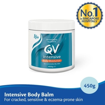 EGO QV Intensive Body Moisturiser (Intensive Body Balm For Cracked + Sensitive & Eczema-Prone Skin) 450g