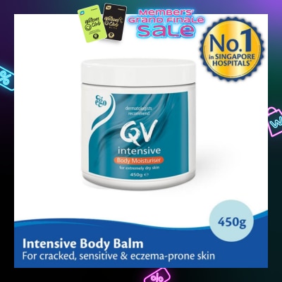 EGO QV Intensive Body Moisturiser (Intensive Body Balm For Cracked + Sensitive & Eczema-Prone Skin) 450g