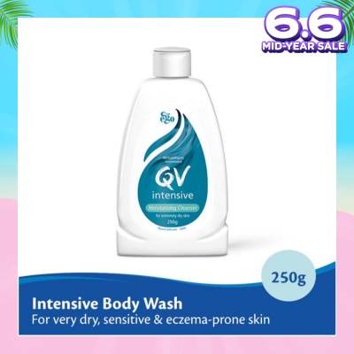 EGO QV Intensive Cleanser (Intensive Body Wash For Very Dry + Sensitive & Eczema-Prone Skin) 250g