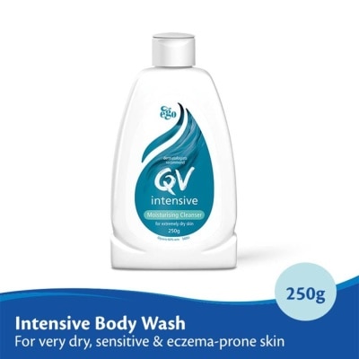 EGO QV Intensive Cleanser (Intensive Body Wash For Very Dry + Sensitive & Eczema-Prone Skin) 250g