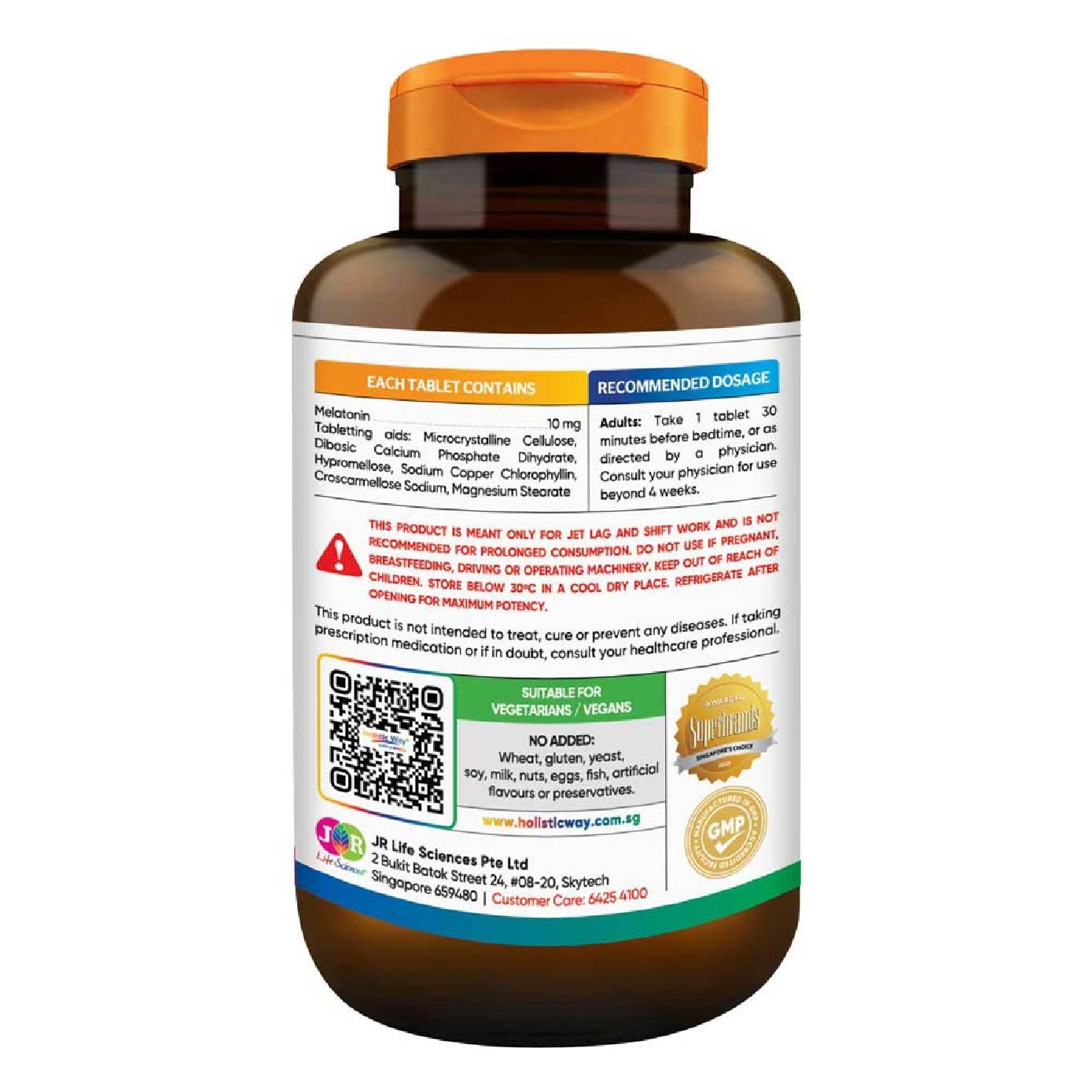 Dual Action Melatonin 10mg Tablet 30s