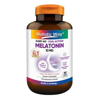 HOLISTIC WAY - Dual Action Melatonin 10mg Tablet 30s