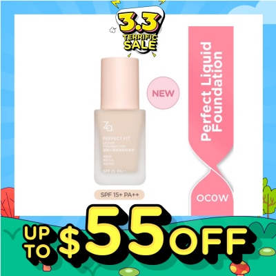 ZA Perfect Fit Liquid Foundation OC0W 25ml