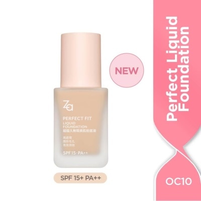 ZA Perfect Fit Liquid Foundation OC10 25ml