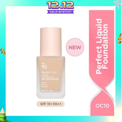 ZA Perfect Fit Liquid Foundation OC10 25ml