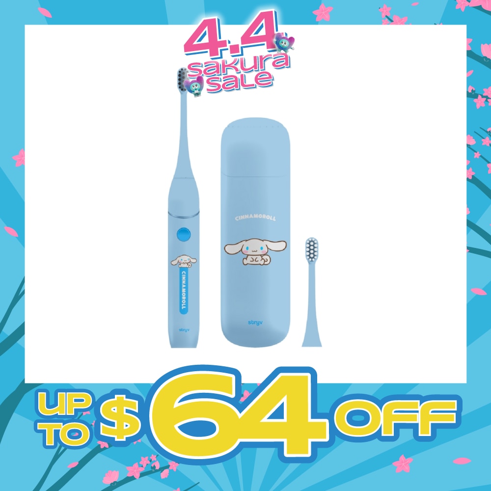 Pocket Smile Cinnamoroll Electric Toothbrush 1s