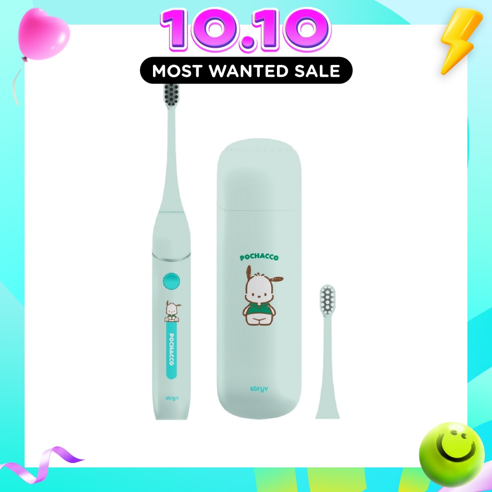 Pocket Smile Pochacco Electric Toothbrush 1s image