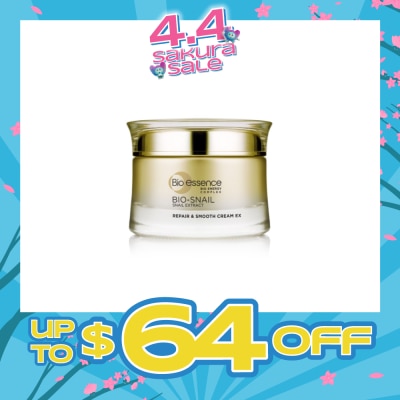 BIO ESSENCE - Bio Snail Repair & Smooth Cream EX 50g
