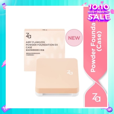 ZA Airy Flawless Powder Foundation Ex Case 8g