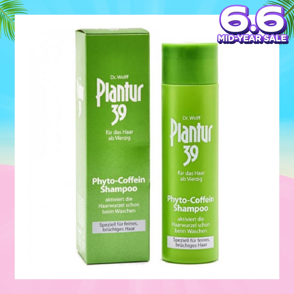 Phyto-Caffeine Shampoo For Fine Brittle Hair (Suitable for Women 40 & above, Strengthens & Prevents Hairfall) 250ml