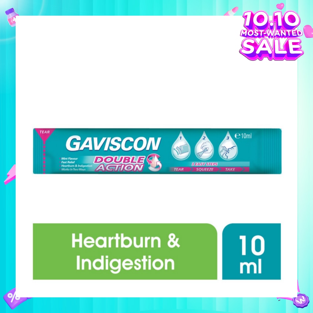 Double Action Liquid Sachet 10ml x 1s (Expiry: May`2026)