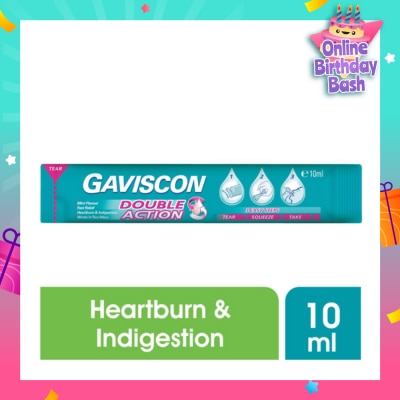 GAVISCON Gaviscon Double Action Liquid Sachet 10ml