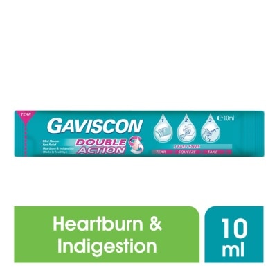 GAVISCON Gaviscon Double Action Liquid Sachet 10ml