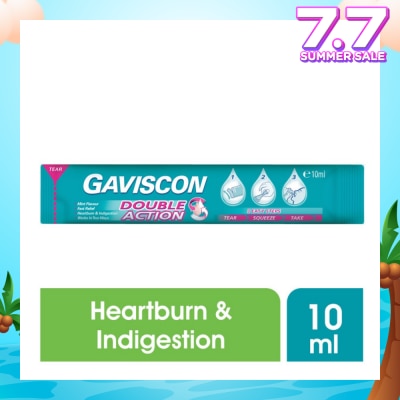 GAVISCON Gaviscon Double Action Liquid Sachet 10ml