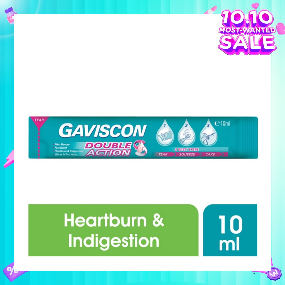 Double Action Liquid Sachet 10ml x 1s (Expiry: May`2026)