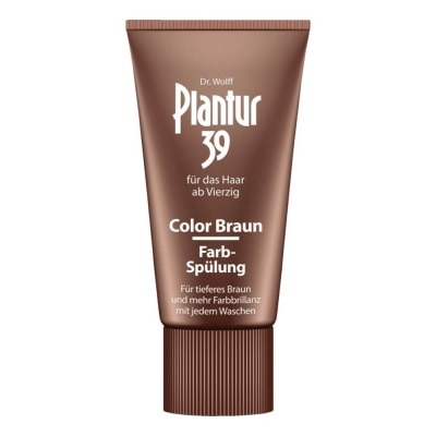 PLANTUR Phyto-Caffeine Braun Conditioner For Natural/Dyed Brown Shades of Hair (Enhanced Colour Brillance, Covers emerging grey hairs and light roots) 150ml