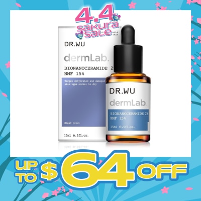 DR. WU - Dermlab 2% Bionanoceramide + 15% Nmf 15ml