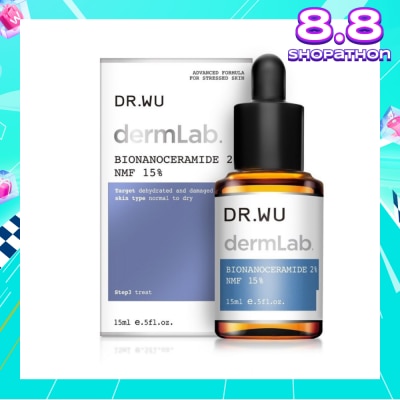 DR. WU Dermlab 2% Bionanoceramide + 15% Nmf 15ml