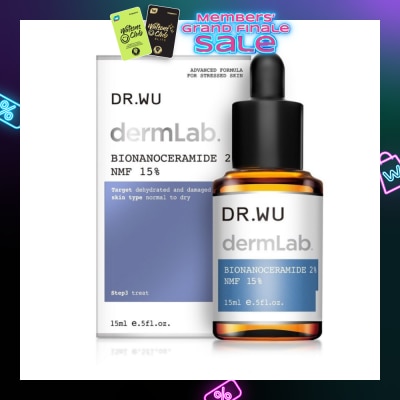 DR. WU Dermlab 2% Bionanoceramide + 15% Nmf 15ml