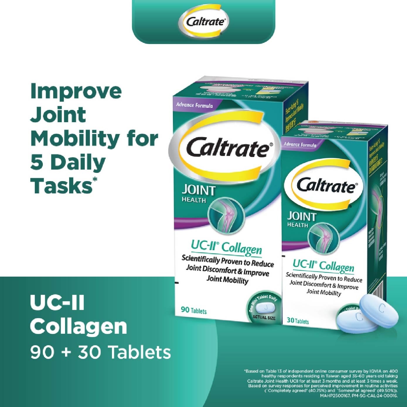 Joint Health UC-II Collagen Tablet 90+30s
