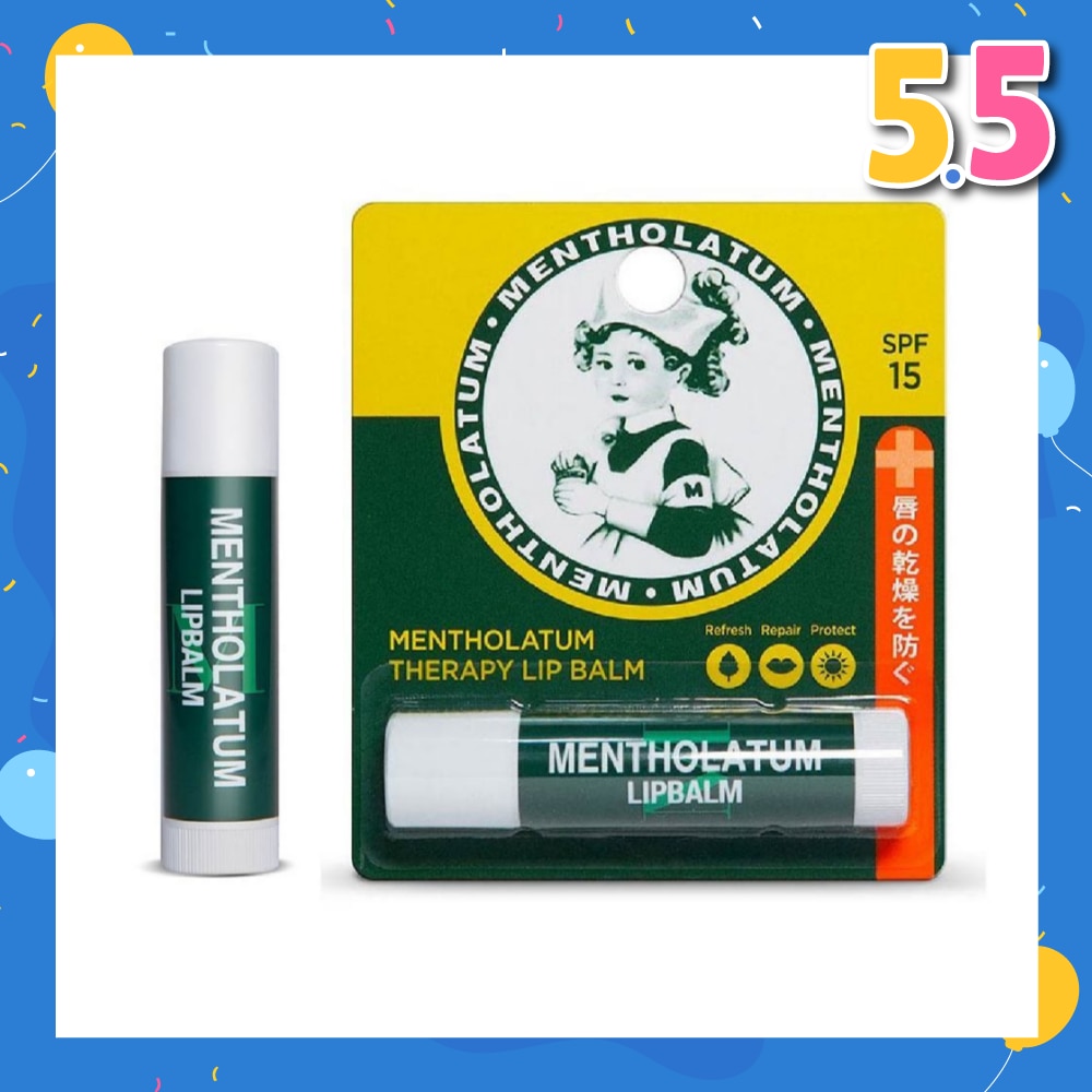 Mentholatum Therapy Lip Balm 3.5g (For Dry & Chapped Lips)