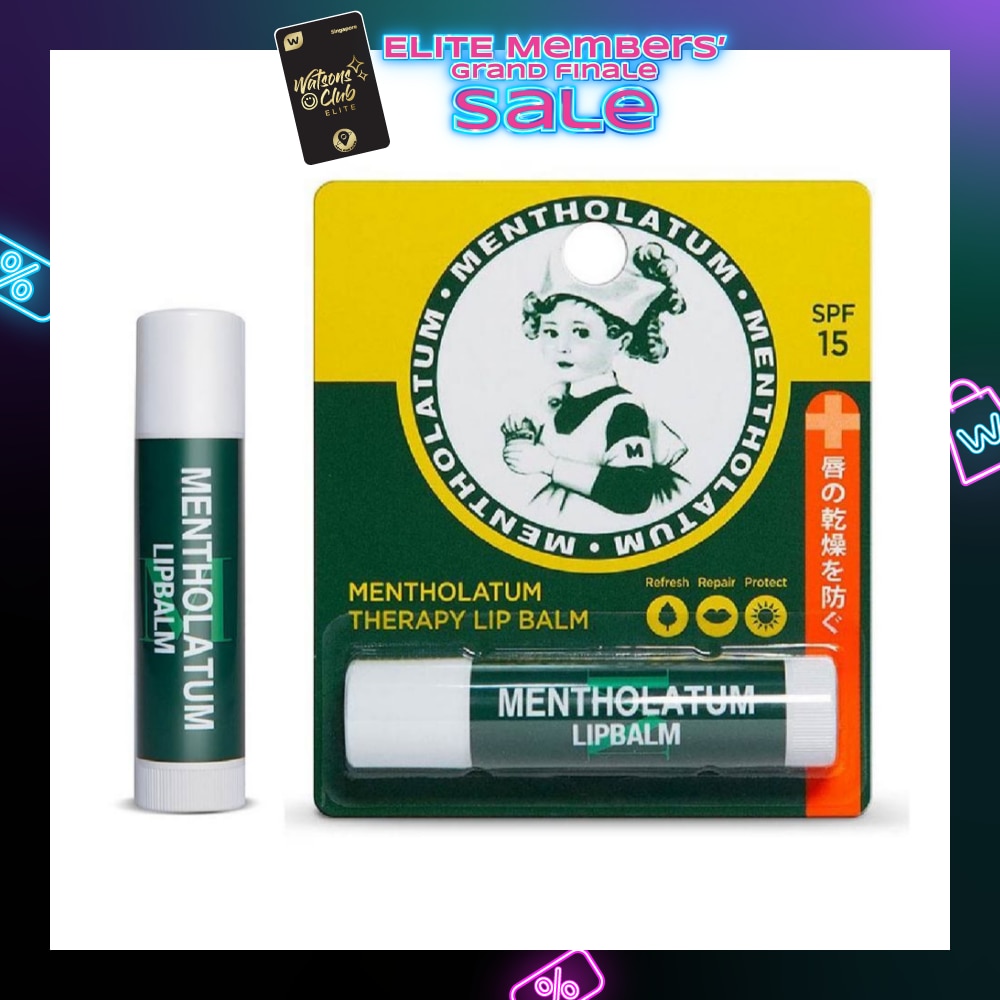 Mentholatum Therapy Lip Balm 3.5g (For Dry & Chapped Lips)