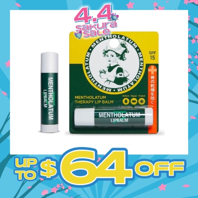 MENTHOLATUM LIP - Mentholatum Therapy Lip Balm 3.5g (For Dry & Chapped Lips)
