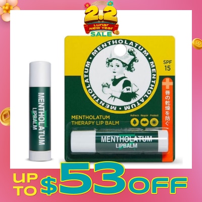 MENTHOLATUM LIP Mentholatum Therapy Lip Balm 3.5g (For Dry & Chapped Lips)