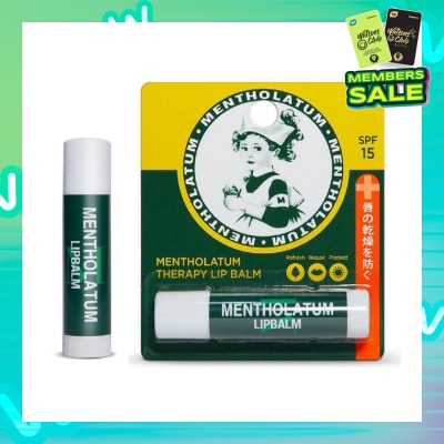 MENTHOLATUM LIP Mentholatum Therapy Lip Balm 3.5g (For Dry & Chapped Lips)