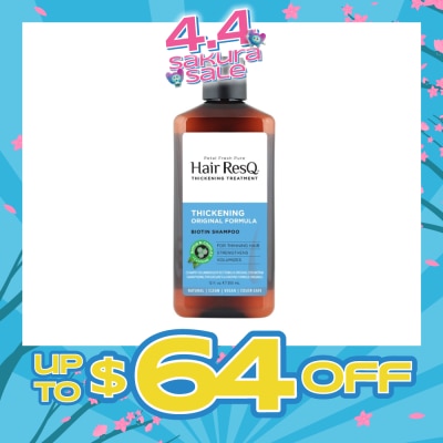 PETAL FRESH - Hair ResQ Thickening Treatment Original Formula Biotin Shampoo 355ml