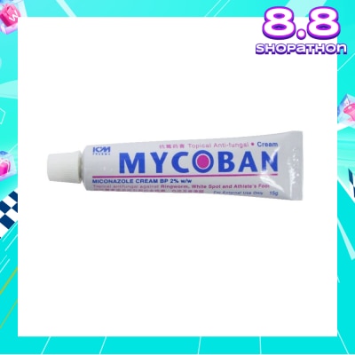 ICM PHARMA Mycoban Topical Antifungal Cream 15g