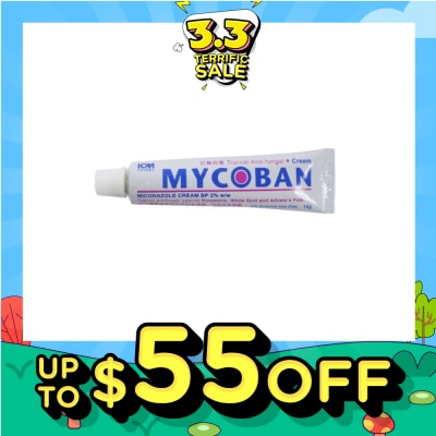 ICM PHARMA Mycoban Topical Antifungal Cream 15g