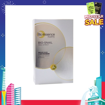 BIO ESSENCE Bio-Snail Snail Extract Repair Mask 20ml x 10s