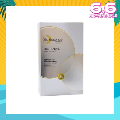 BIO ESSENCE Bio-Snail Snail Extract Repair Mask 20ml x 10s