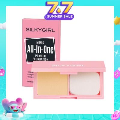 SILKYGIRL - Magic All-In-One Powder Foundation 01 Ivory 9g