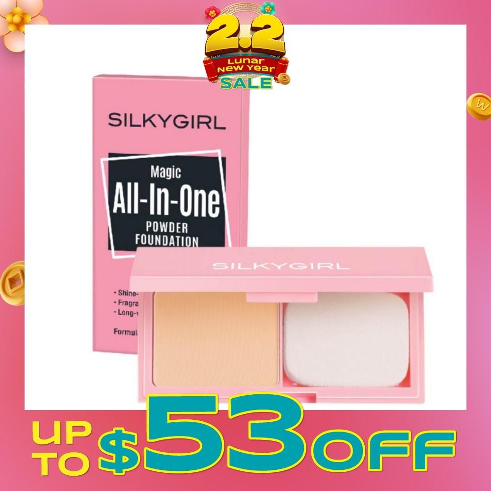 Magic All-In-One Powder Foundation 02 Natural Beige 9g