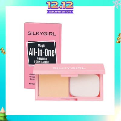 SILKYGIRL Magic All-In-One Powder Foundation 02 Natural Beige 9g