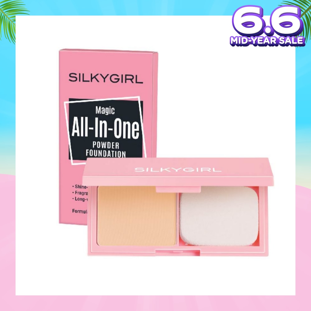 Magic All-In-One Powder Foundation 02 Natural Beige 9g