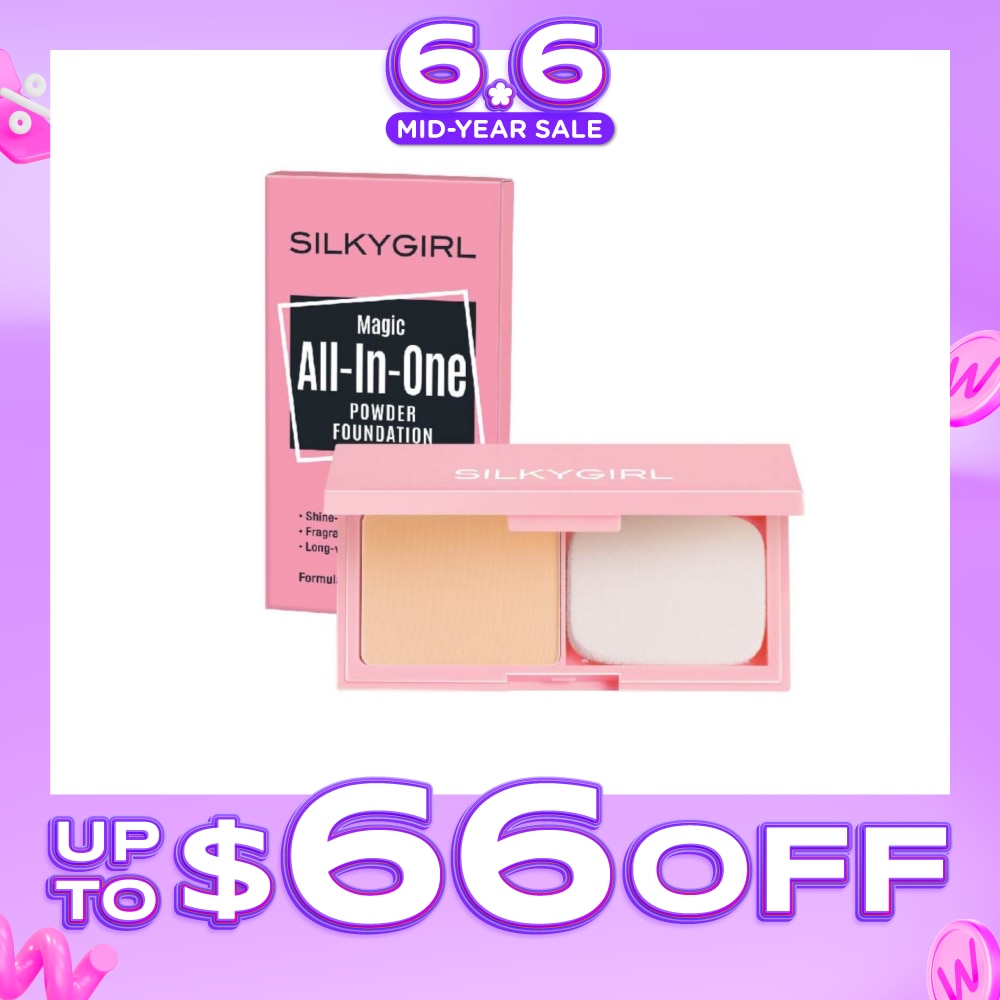 Magic All-In-One Powder Foundation 02 Natural Beige 9g